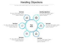 Handling objections ppt powerpoint presentation styles outline cpb