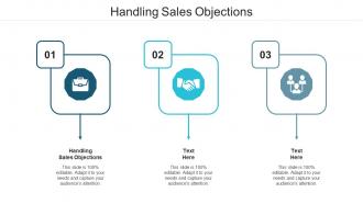 Handling sales objections ppt powerpoint presentation styles gallery cpb