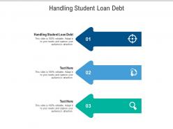 Handling student loan debt ppt powerpoint presentation ideas display cpb