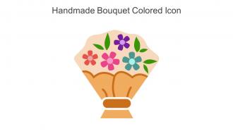 Handmade Bouquet Colored Icon In Powerpoint Pptx Png And Editable Eps Format