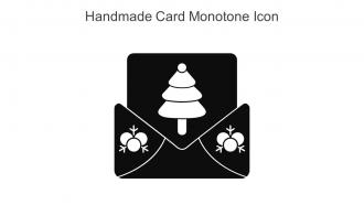 Handmade Card Monotone Icon In Powerpoint Pptx Png And Editable Eps Format
