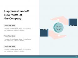 Handoff Agreement Business Happiness Donation Through Satellite