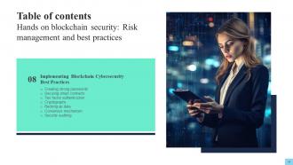 Hands On Blockchain Security Risk Management And Best Practices BCT CD V Images Designed
