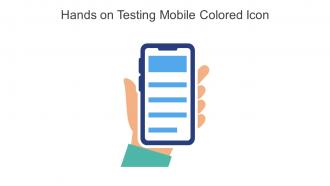 Hands On Testing Mobile Colored Icon In Powerpoint Pptx Png And Editable Eps Format