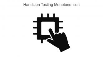 Hands On Testing Monotone Icon In Powerpoint Pptx Png And Editable Eps Format