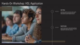Hands On Workshop HSL Application PPT Template ST AI SS Hands On Workshop HSL Application PPT Template ST AI SS