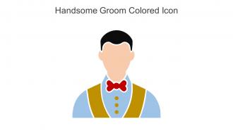 Handsome Groom Colored Icon In Powerpoint Pptx Png And Editable Eps Format