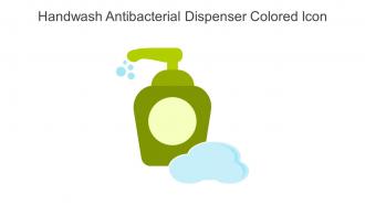Handwash Antibacterial Dispenser Colored Icon In Powerpoint Pptx Png And Editable Eps Format