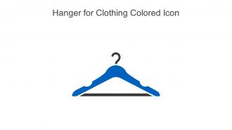Hanger For Clothing Colored Icon In Powerpoint Pptx Png And Editable Eps Format