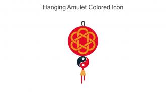 Hanging Amulet Colored Icon In Powerpoint Pptx Png And Editable Eps Format
