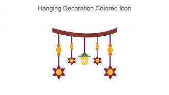 Hanging Decoration Colored Icon In Powerpoint Pptx Png And Editable Eps Format