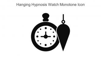 Hanging Hypnosis Watch Monotone Icon In Powerpoint Pptx Png And Editable Eps Format