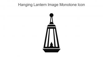 Hanging Lantern Image Monotone Icon In Powerpoint Pptx Png And Editable Eps Format