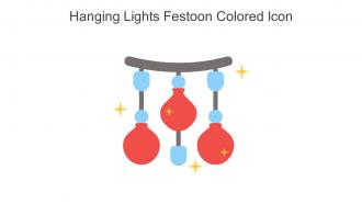 Hanging Lights Festoon Colored Icon In Powerpoint Pptx Png And Editable Eps Format