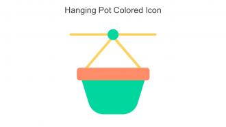Hanging Pot Colored Icon In Powerpoint Pptx Png And Editable Eps Format