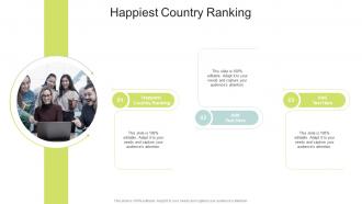 Happiest Country Ranking In Powerpoint And Google Slides Cpb