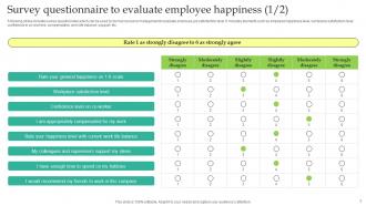 Happiness Survey Powerpoint Ppt Template Bundles Survey Images Unique