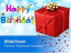 Happy birthday gift background powerpoint templates ppt themes and graphics 0313