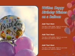 Happy Birthday Wishes Through Doughnuts Chocolate Present Balloon