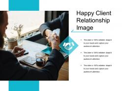 Happy Client Relationship Image