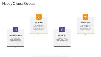 Happy Clients Quotes In Powerpoint And Google Slides Cpb