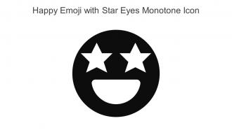 Happy Emoji With Star Eyes Colored Icon In Powerpoint Pptx Png And Editable Eps Format