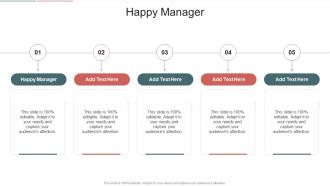 Happy Manager In Powerpoint And Google Slides Cpb