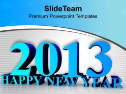 Happy New Year Celebration Holidays Concept PowerPoint Templates PPT Themes And Graphics