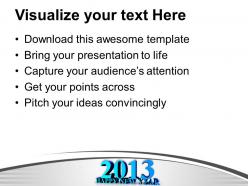 Happy new year celebration holidays concept powerpoint templates ppt themes and graphics