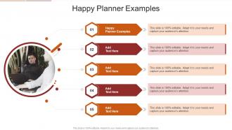 Happy Planner Examples In Powerpoint And Google Slides Cpb