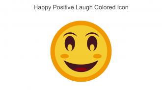 Happy Positive Laugh Colored Icon In Powerpoint Pptx Png And Editable Eps Format
