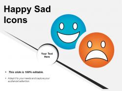 Happy Sad Icons