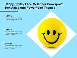 Happy smiley face metaphor powerpoint templates and powerpoint themes