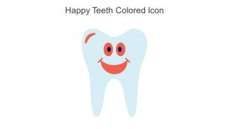 Happy Teeth Colored Icon In Powerpoint Pptx Png And Editable Eps Format