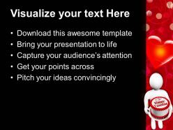 Happy valentines occassion love powerpoint templates ppt themes and graphics 0213