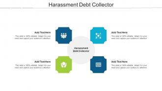 Harassment Debt Collector Ppt Powerpoint Presentation Gallery Topics Cpb