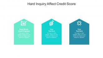 Hard inquiry affect credit score ppt powerpoint presentation infographics elements cpb