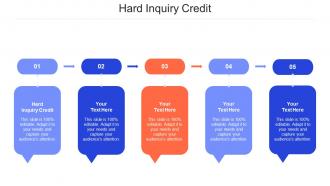 Hard Inquiry Credit Ppt Powerpoint Presentation Pictures Slide Download Cpb