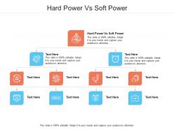 Hard power vs soft power ppt powerpoint presentation summary microsoft cpb