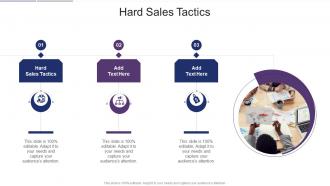 Hard Sales Tactics In Powerpoint And Google Slides Cpb