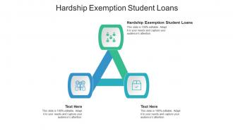 Hardship exemption student loans ppt powerpoint presentation ideas templates cpb