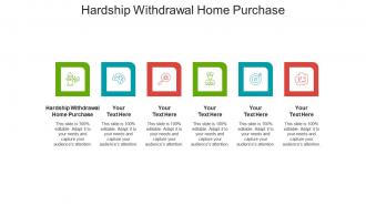 Hardship withdrawal home purchase ppt powerpoint presentation file formats cpb