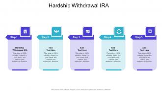 Hardship Withdrawal IRA In Powerpoint And Google Slides Cpb
