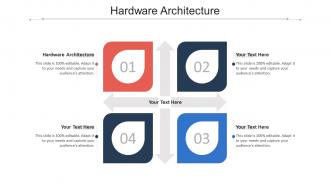 Hardware architecture ppt powerpoint presentation pictures background cpb
