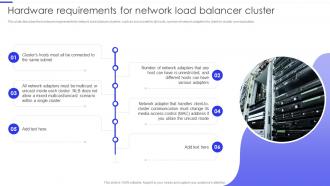 Hardware Requirements For Network Load Balancer Cluster Ppt Images