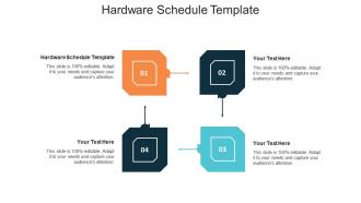 Hardware schedule template ppt powerpoint presentation styles show cpb