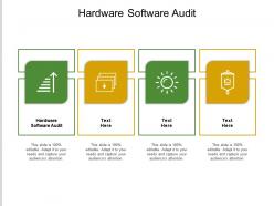 Hardware software audit ppt powerpoint presentation infographics graphic tips cpb