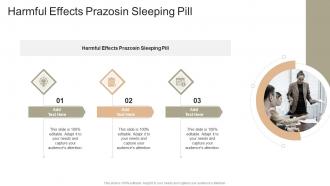 Harmful Effects Prazosin Sleeping Pill In Powerpoint And Google Slides Cpb