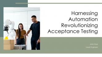 Harnessing Automation Revolutionizing Acceptance Testing PPT Structure ACP