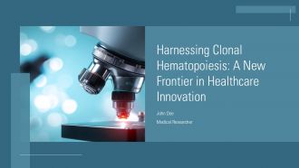 Harnessing Clonal Hematopoiesis A New Frontier In Healthcare Innovation PPT Graphics ACP